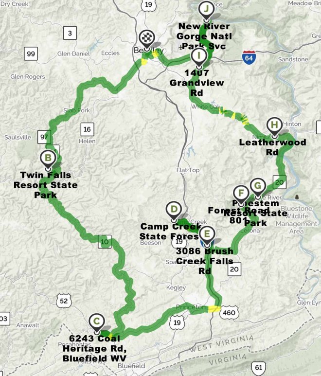 Beckley, WV to Beckley, WV Directions - MapQuest