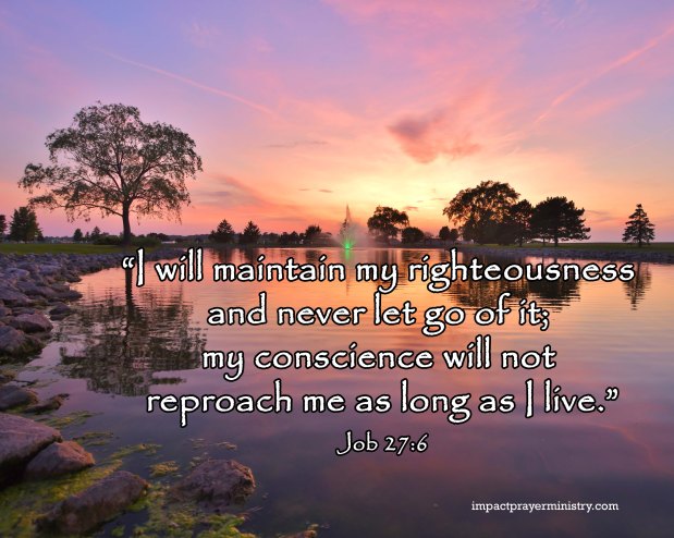 Holding On and Letting Go:  Hold On To&nbsp;Righteousness