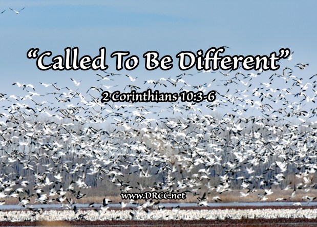 Called To BE Different! (Sermon&nbsp;Audio)
