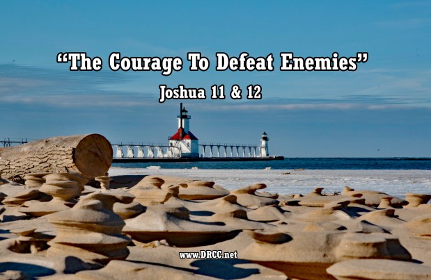 The Courage To Defeat Enemies! (Sermon&nbsp;Audio)