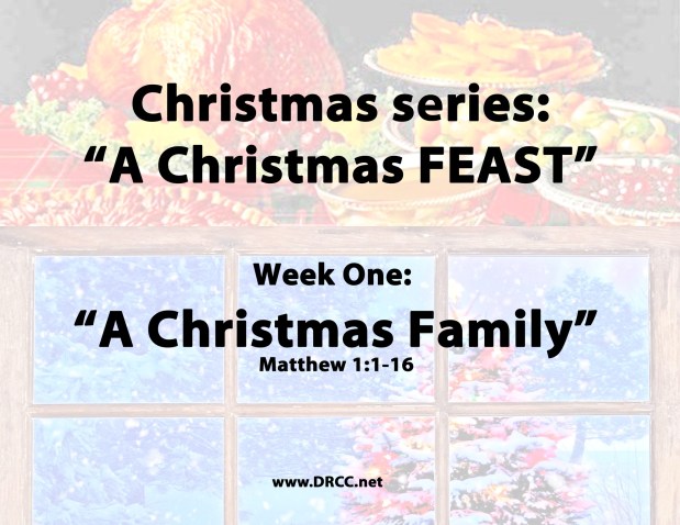 The Christmas Family: A Place for YOU! (Sermon&nbsp;Audio)