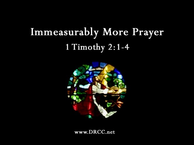Immeasurably More: Pray FIRST! (Sermon&nbsp;Audio)