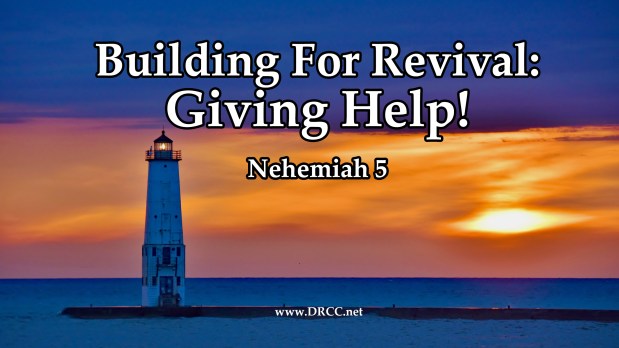 Building For Revival: Giving HELP! (Sermon&nbsp;Audio)