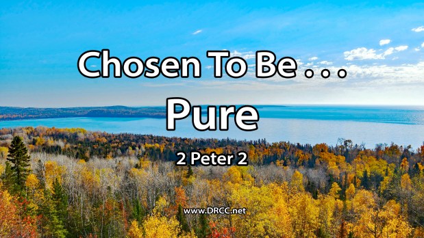 Chosen To Be . . . PURE! (Sermon&nbsp;Audio)