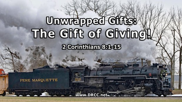 Unwrapped Gifts: The Gift of Giving – GIVE! (Sermon&nbsp;Audio)