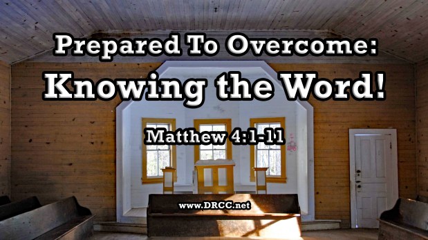 Preparing For the Son: Knowing the WORD! (Sermon&nbsp;Audio)